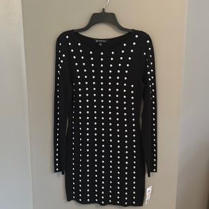 Black Dress With Studs NWTS